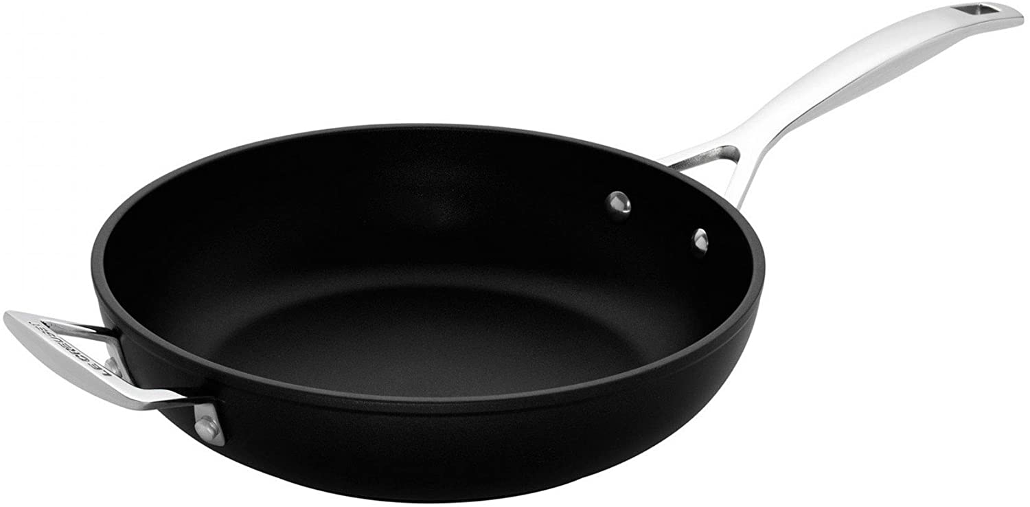 Le Creuset Les Forgées Padella Alta in Alluminio Antiaderente cm 26 -  Bartolini Firenze