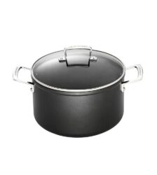 Le Creuset Les Forgées Pentola con Manici e Coperchio 20cm