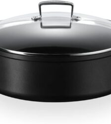Le Creuset Les Forgées Sauteuse Rondeau con Coperchio 24cm
