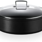 Le Creuset Les Forgées Sauteuse Rondeau con Coperchio 28cm