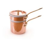 Mauviel bagnomaria con tazza in porcellana cm14