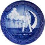 ROYAL COPENHAGEN PIATTO DI NATALE 2012  Horns Reef