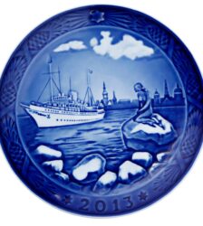 ROYAL COPENHAGEN PIATTO DI NATALE 2013 - La Sirenetta