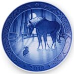 ROYAL COPENHAGEN PIATTO DI NATALE 2019 - Incontro nel campo