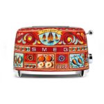 SMEG Tostapane 2×2 Dolce&Gabbana Sicily is My Love