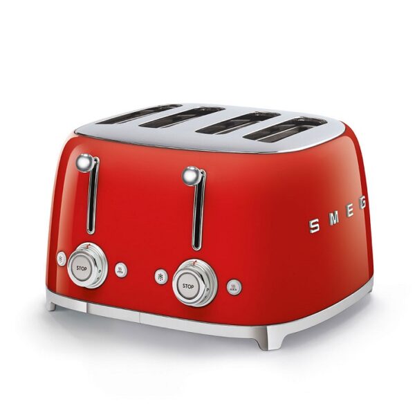SMEG Tostapane 4x4 Rosso