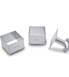 Städter kit doppio coppapasta quadrato con pressa