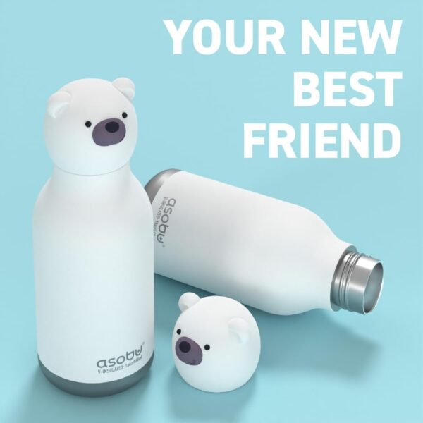 ASOBU - Bottiglia Termica Bestie Teddy Bear 460ml - immagine 2