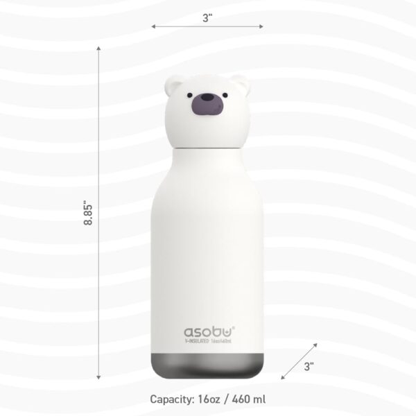 ASOBU - Bottiglia Termica Bestie Teddy Bear 460ml - immagine 5