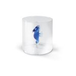 MONTEREY Bicchiere in vetro borosilicato con soggetto in vetro CAVALLUCCIO