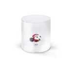 MONTEREY Bicchiere in vetro borosilicato con soggetto in vetro COCCINELLA