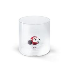 MONTEREY Bicchiere in vetro borosilicato con soggetto in vetro COCCINELLA