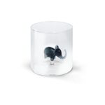 MONTEREY Bicchiere in vetro borosilicato con soggetto in vetro ELEFANTE
