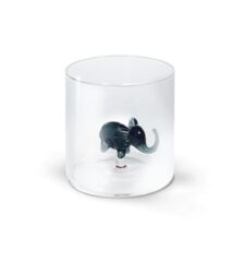 MONTEREY Bicchiere in vetro borosilicato con soggetto in vetro ELEFANTE