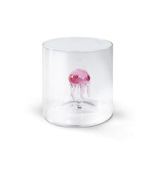 MONTEREY Bicchiere in vetro borosilicato con soggetto in vetro MEDUSA