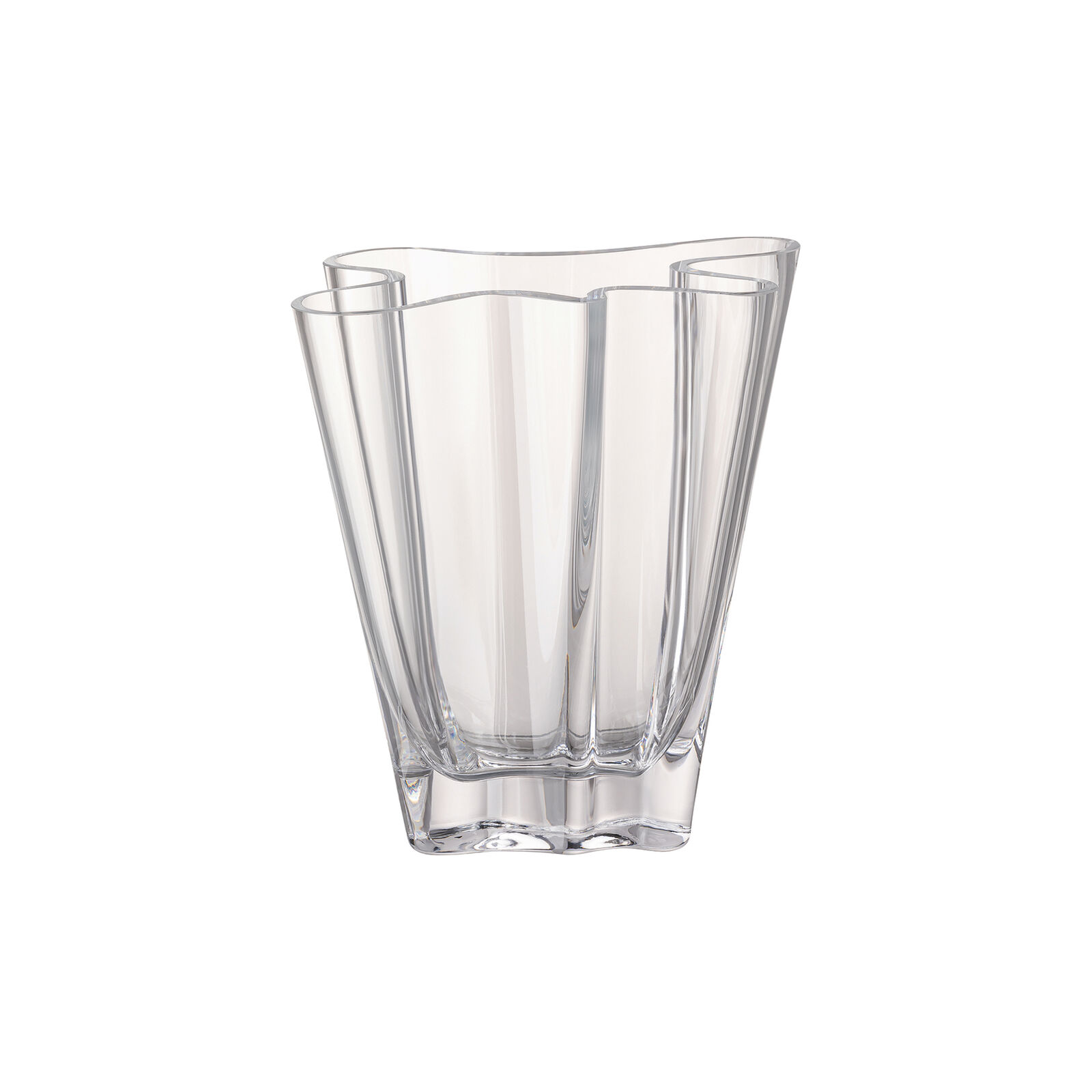 ROSENTHAL Studio Line Vaso FLUX Trasparente 20 cm