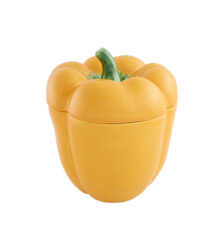 BORDALLO PINHEIRO - PIMENTO SCATOLA CM 22 GIALLO