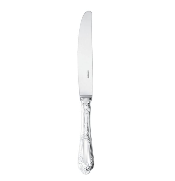 Sambonet Laurier Coltello Tavola Manico Cavo Orfèvre Alpacca Argentata