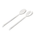 ALESSI Dry Posate Insalata Inox